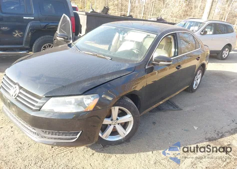 2014 Volkswagen Passat 2.5L Se from USA, damaged, VIN 1VWBP7A39EC016965